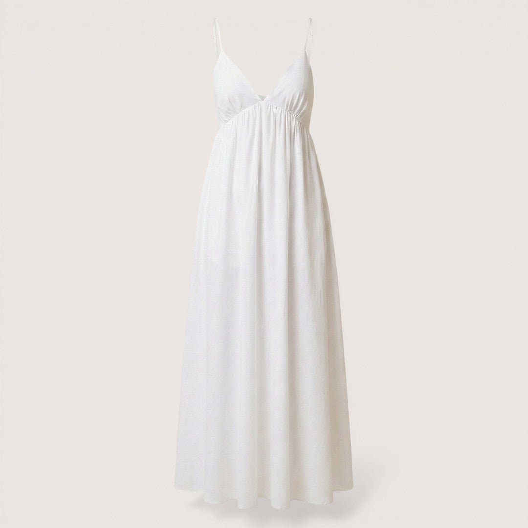 Isla | Women’s Cami Maxi Dress with Open Back