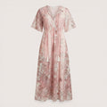 Liora | Women’s Boho Floral Maxi Dress with Loose Fit