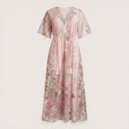 Liora | Women’s Boho Floral Maxi Dress with Loose Fit