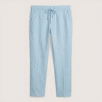 Luca | Men’s Linen Drawstring Trousers with Relaxed Fit