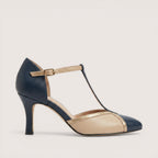 Celia | Women’s T-Strap Heels with Pointed Toe