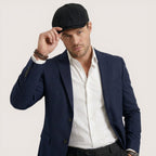 Arthur | Men’s Classic Flat Cap with Adjustable Strap