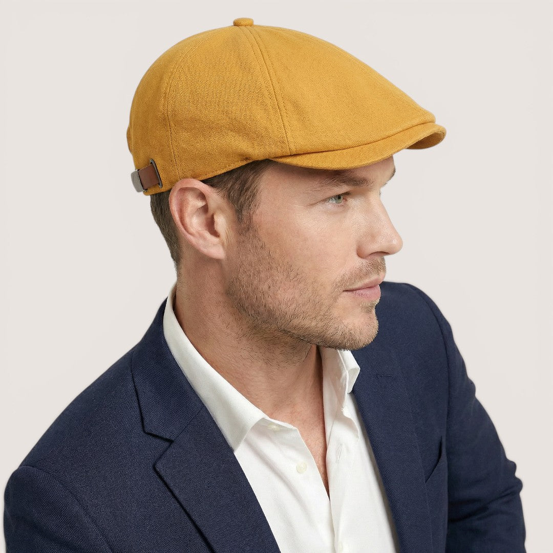 Arthur | Men’s Classic Flat Cap with Adjustable Strap