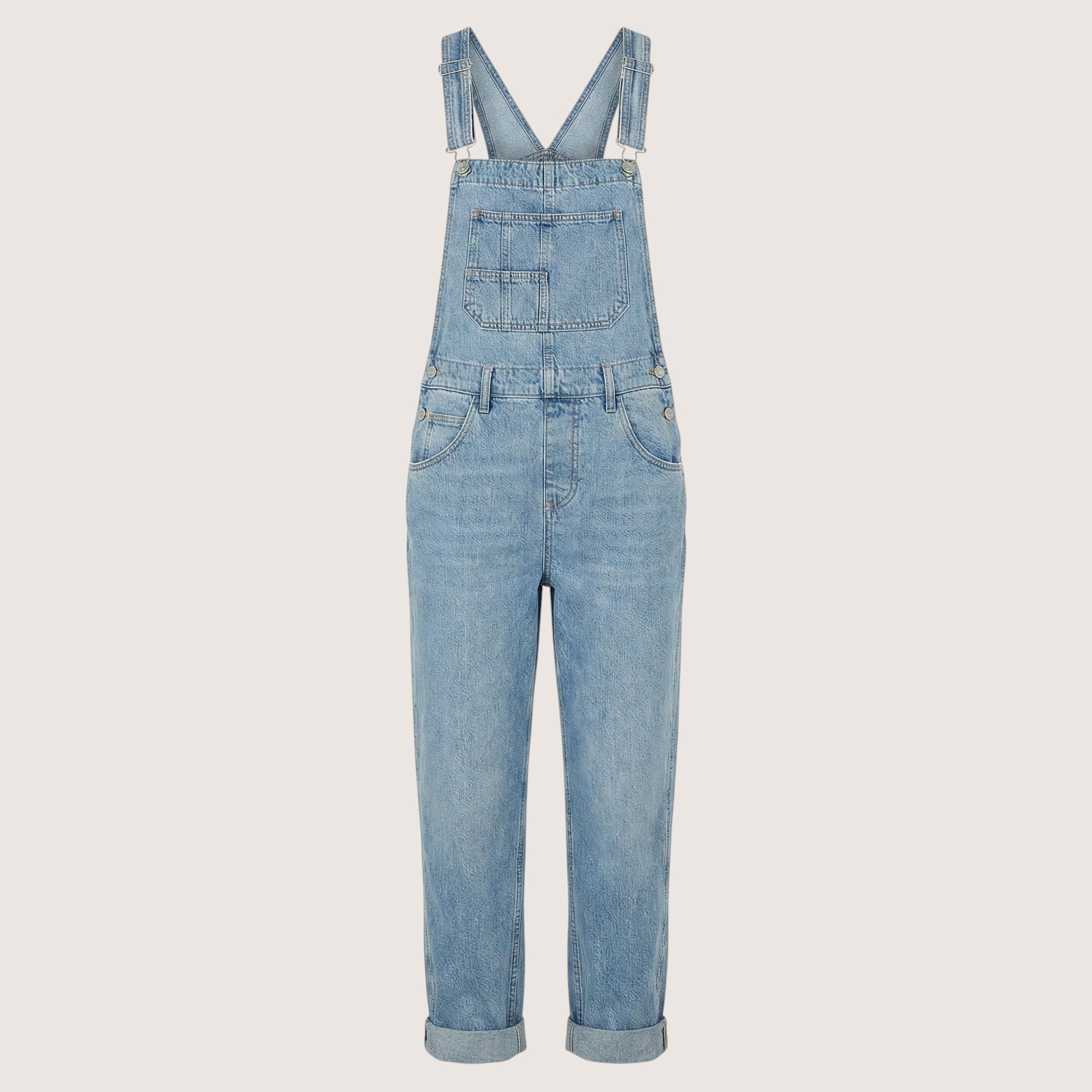 Harper | Women’s Denim Overalls with Relaxed Fit