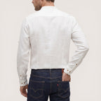 Armin | Men’s Mandarin Collar Button-Up Shirt with Long Sleeves
