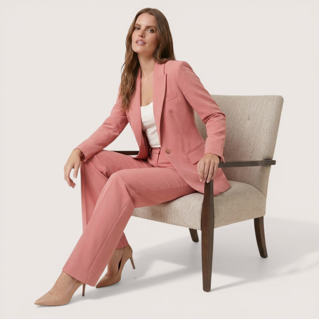 Elara | Women’s Tailored Blazer and Trousers Suit Set