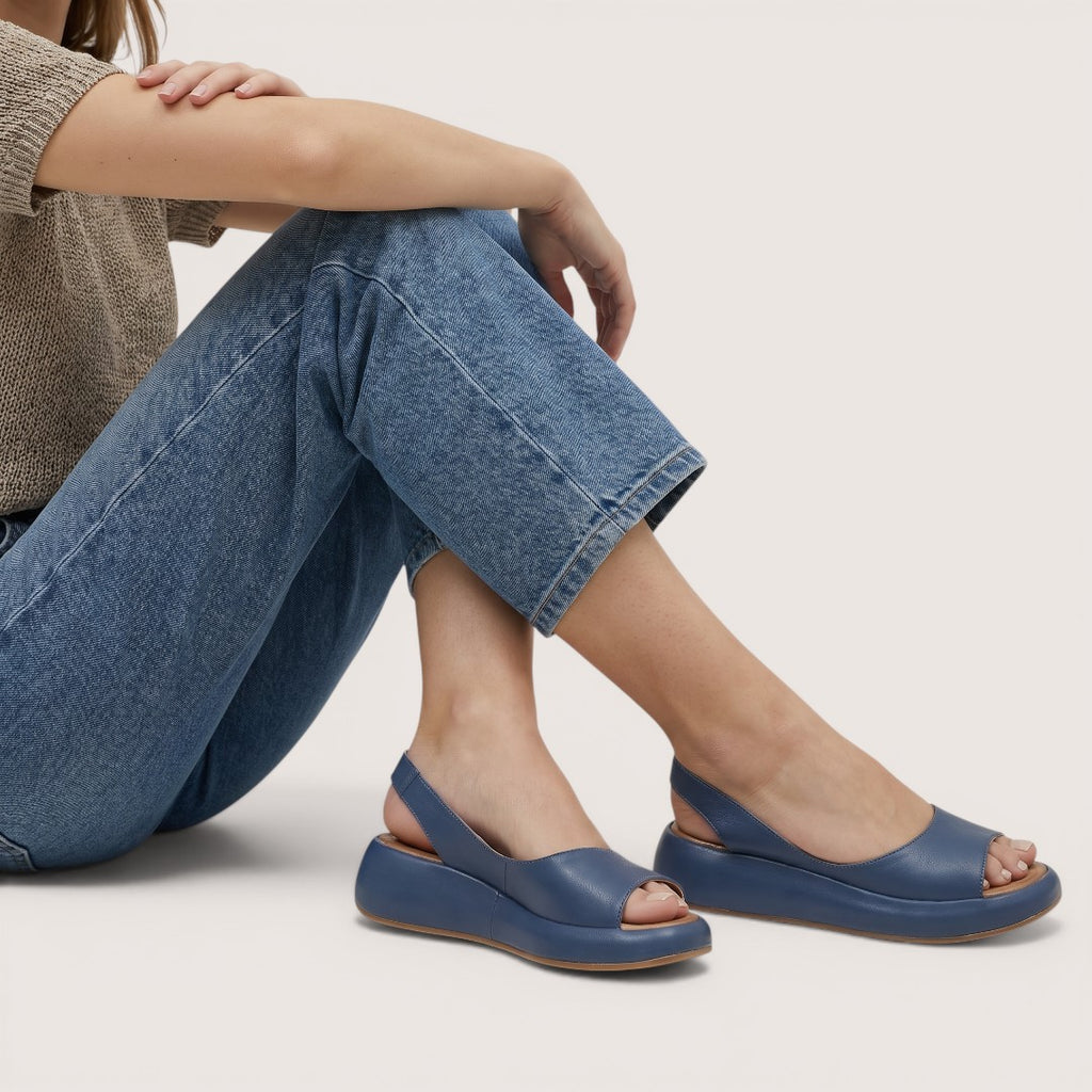 Luma | Women’s Comfort Slingback Sandals with Platform Sole