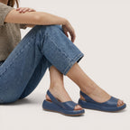 Luma | Women’s Comfort Slingback Sandals with Platform Sole