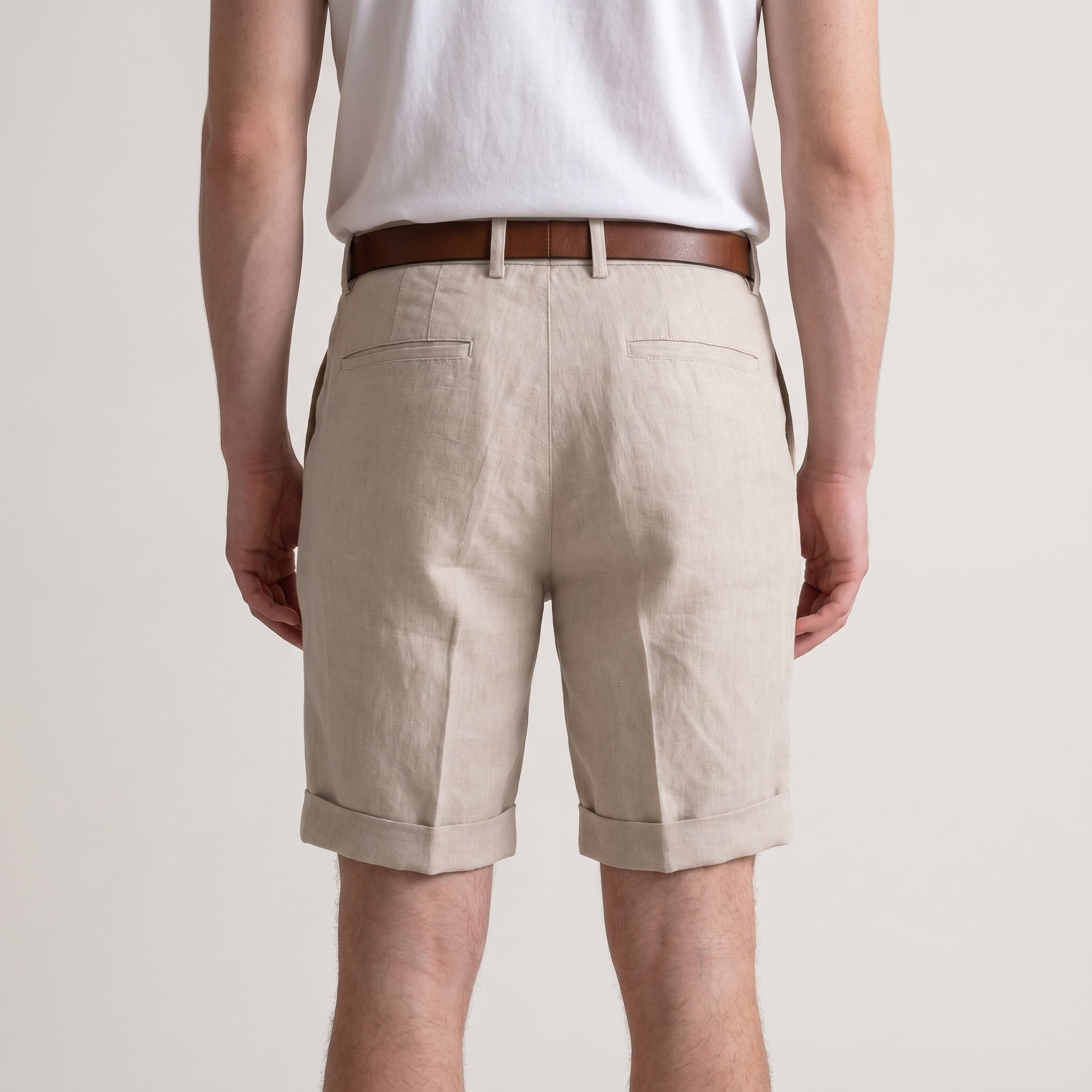 Arlen | Men’s Tailored Shorts with Pleated Front