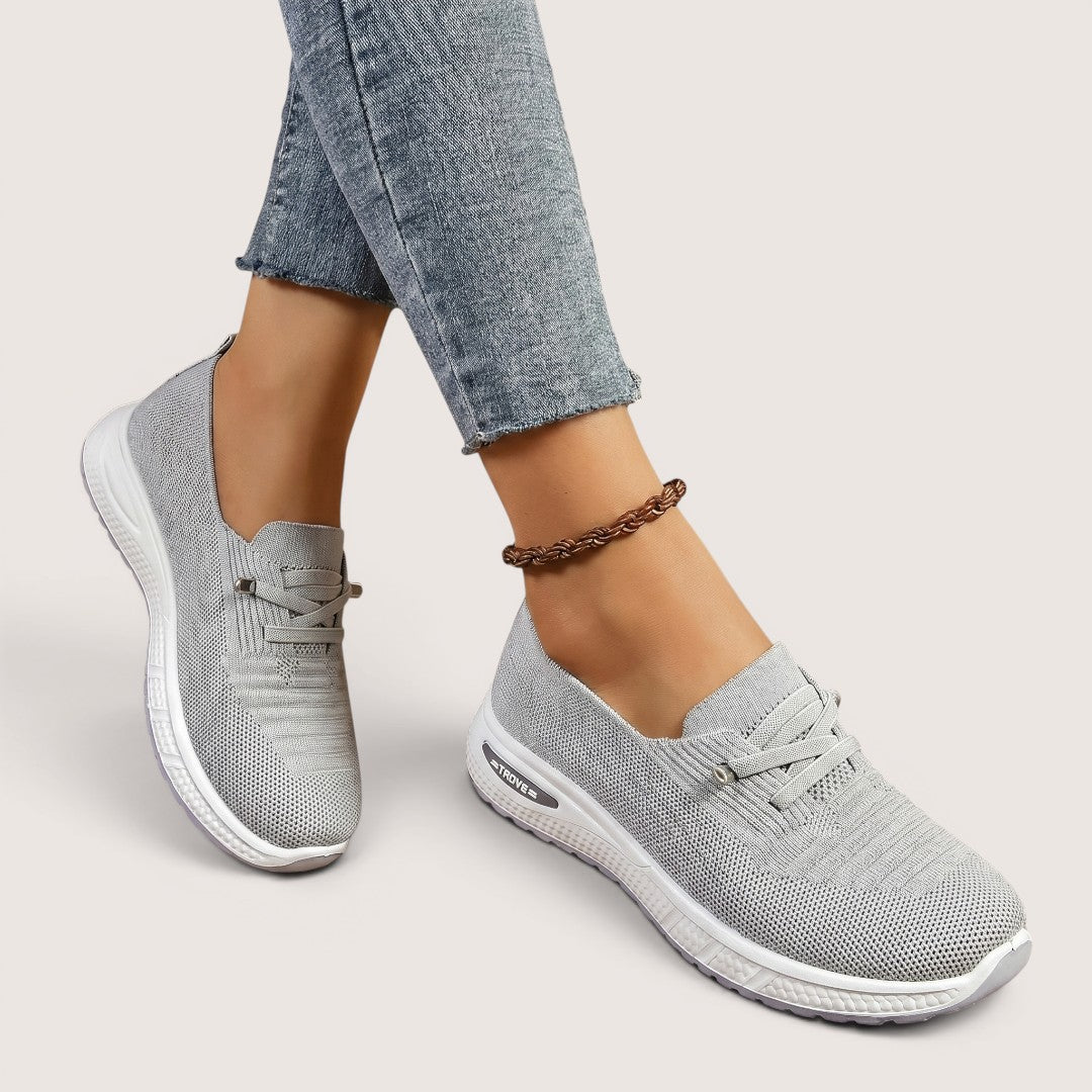 Nova | Women’s Lightweight Knit Sneakers with Lace-Up Design