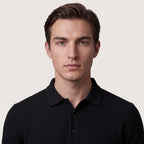 Varek | Men’s Textured Polo Shirt with Modern Fit