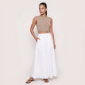 Elara | Women’s High-Waist Flowing Maxi Skirt