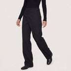 Virelle | Women’s Asymmetrical Wide Leg Trousers with Layered Front