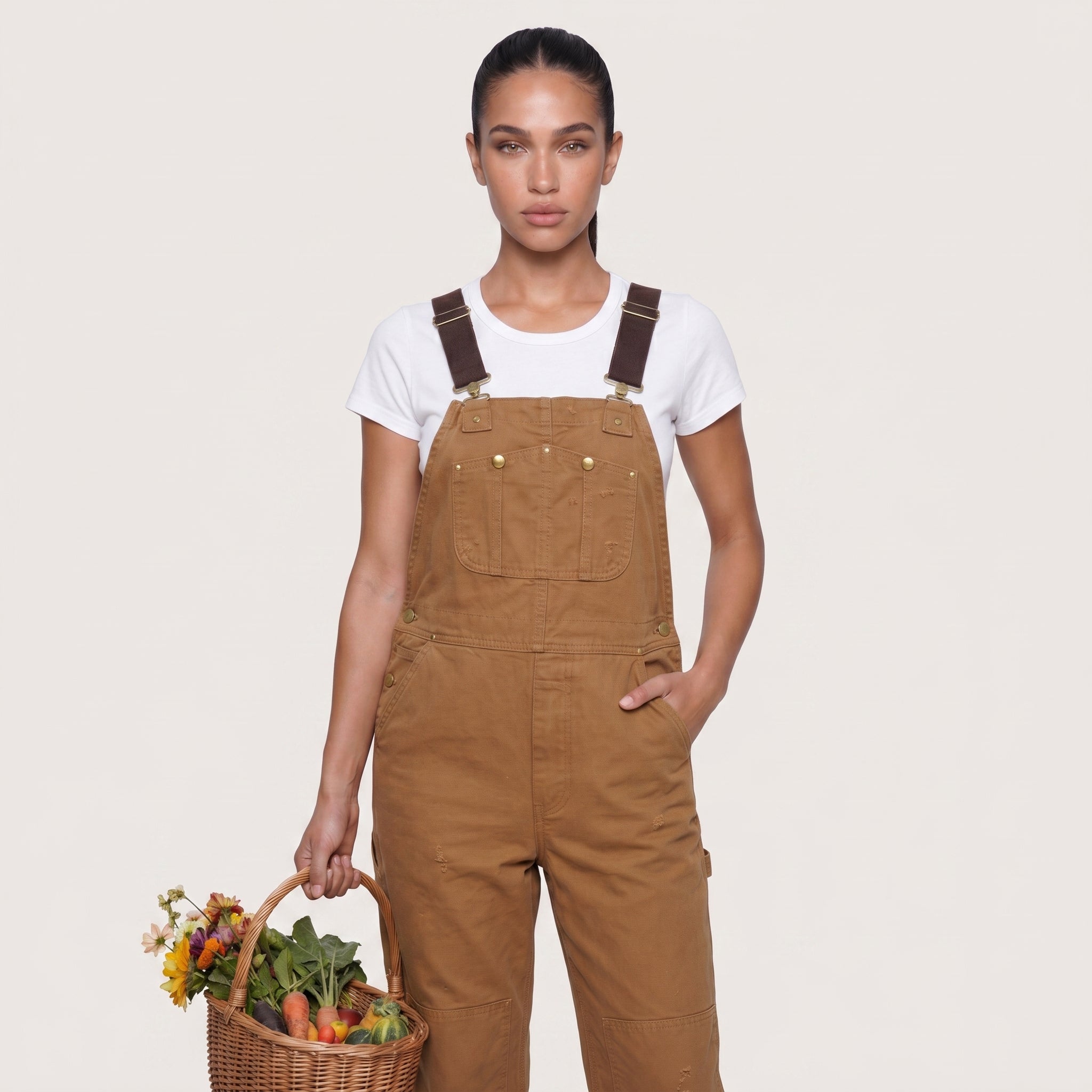Rowan | Women’s Workwear Overalls with Adjustable Straps