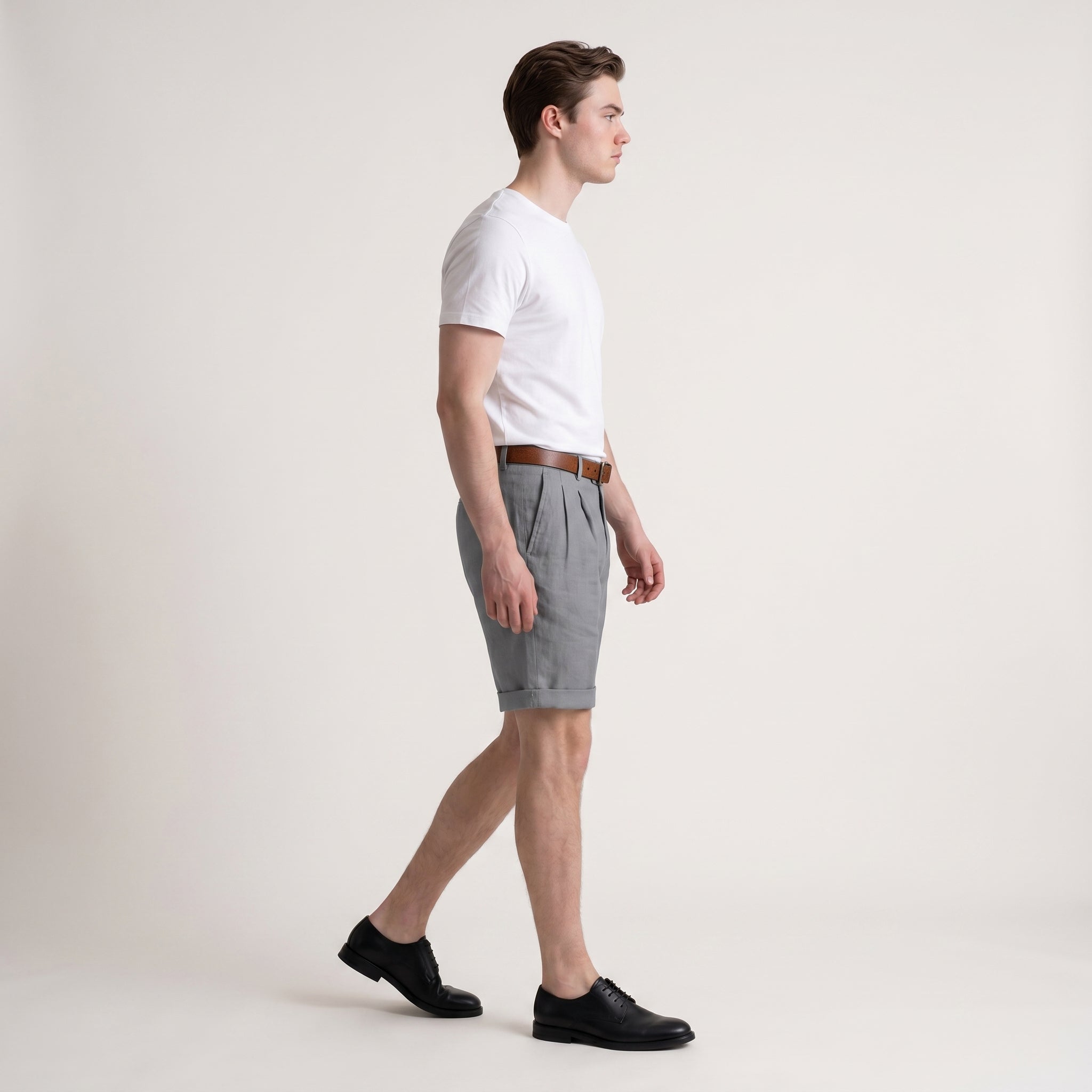 Arlen | Men’s Tailored Shorts with Pleated Front