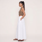 Elara | Women’s High-Waist Flowing Maxi Skirt