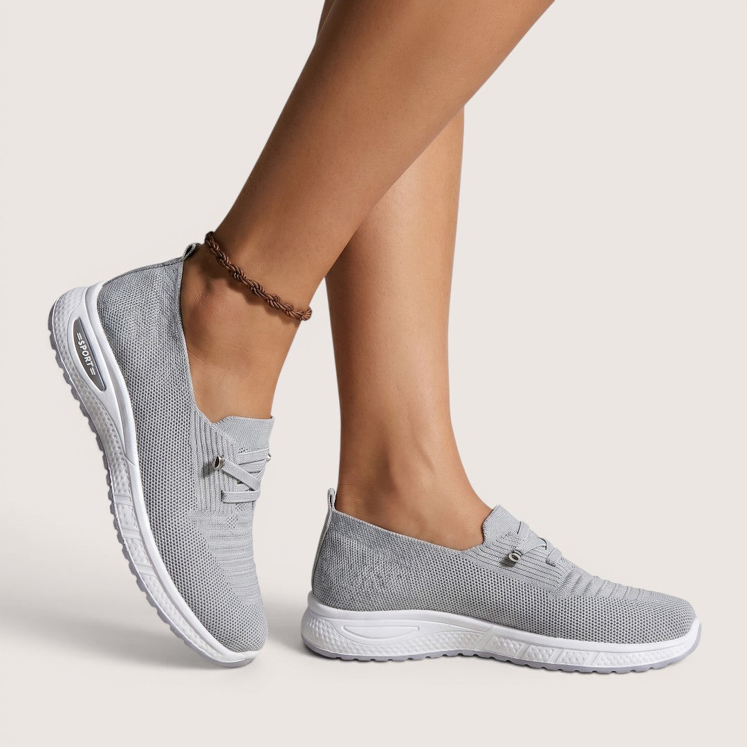 Nova | Women’s Lightweight Knit Sneakers with Lace-Up Design